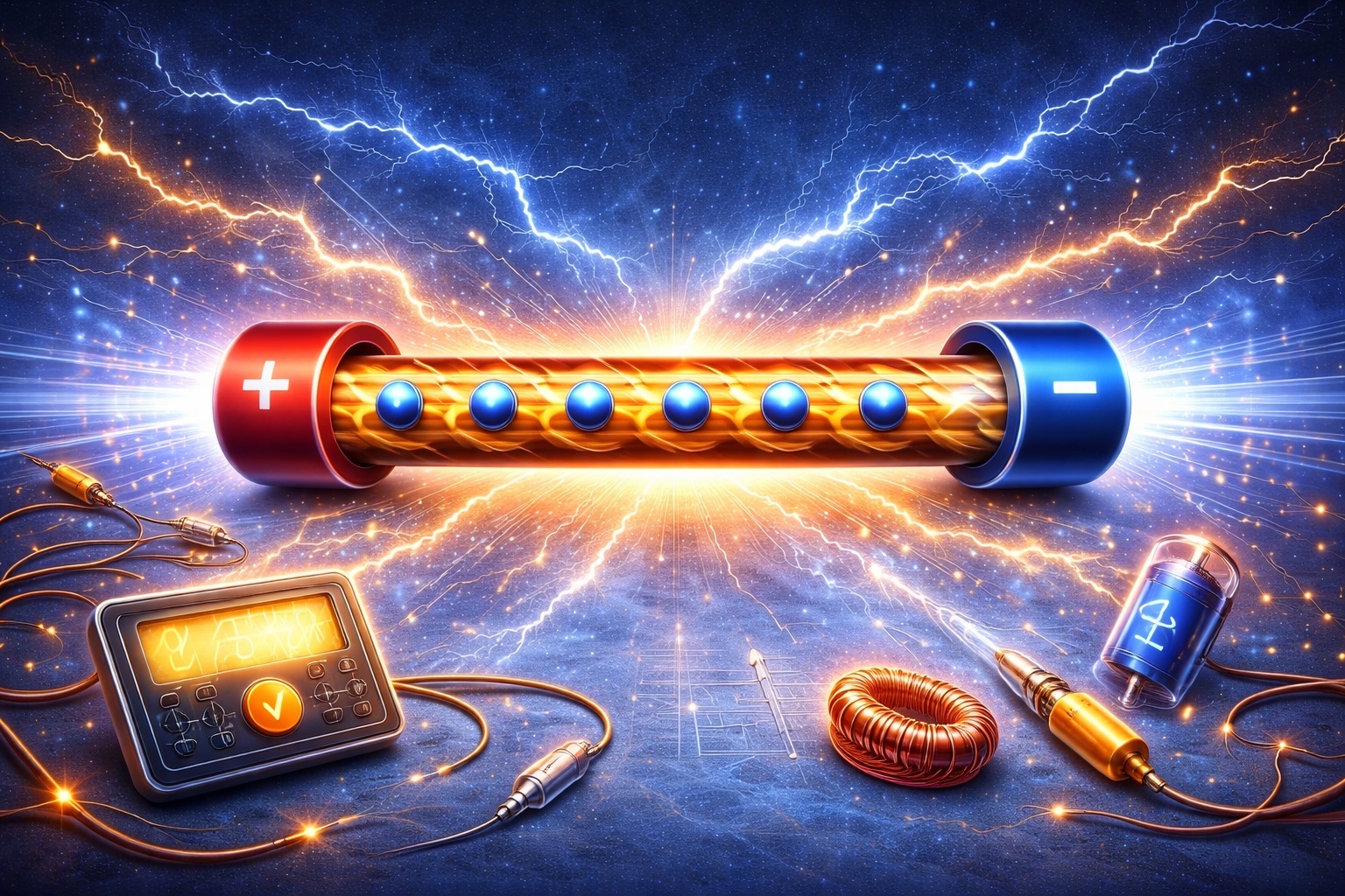 Napięcie — co powoduje przepływ prądu