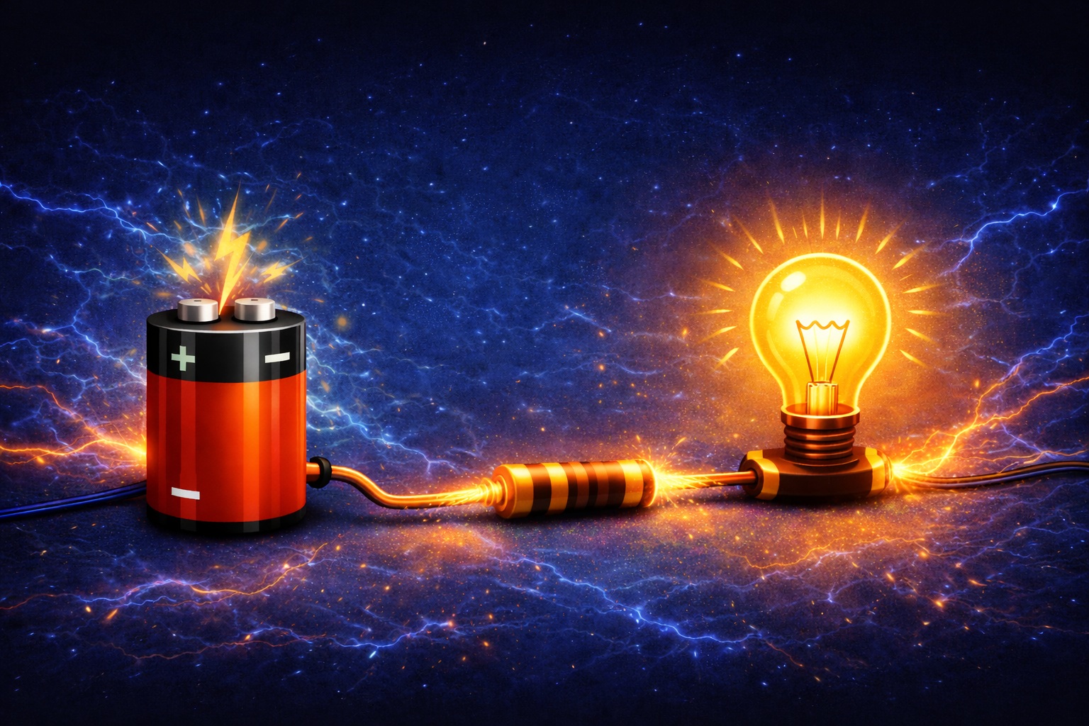 Prawo Ohma — zależność między napięciem, prądem i oporem