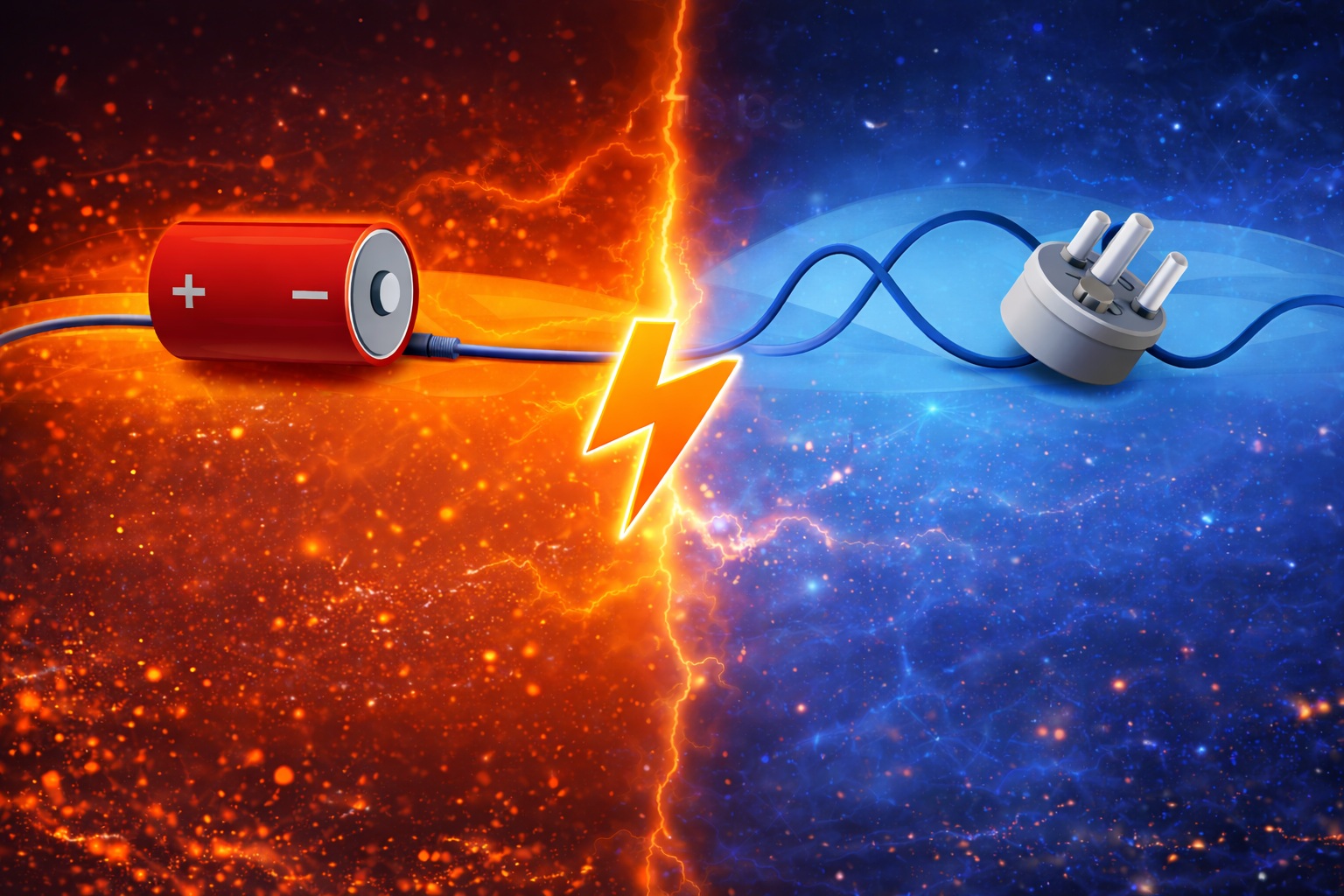 Prąd stały i prąd zmienny