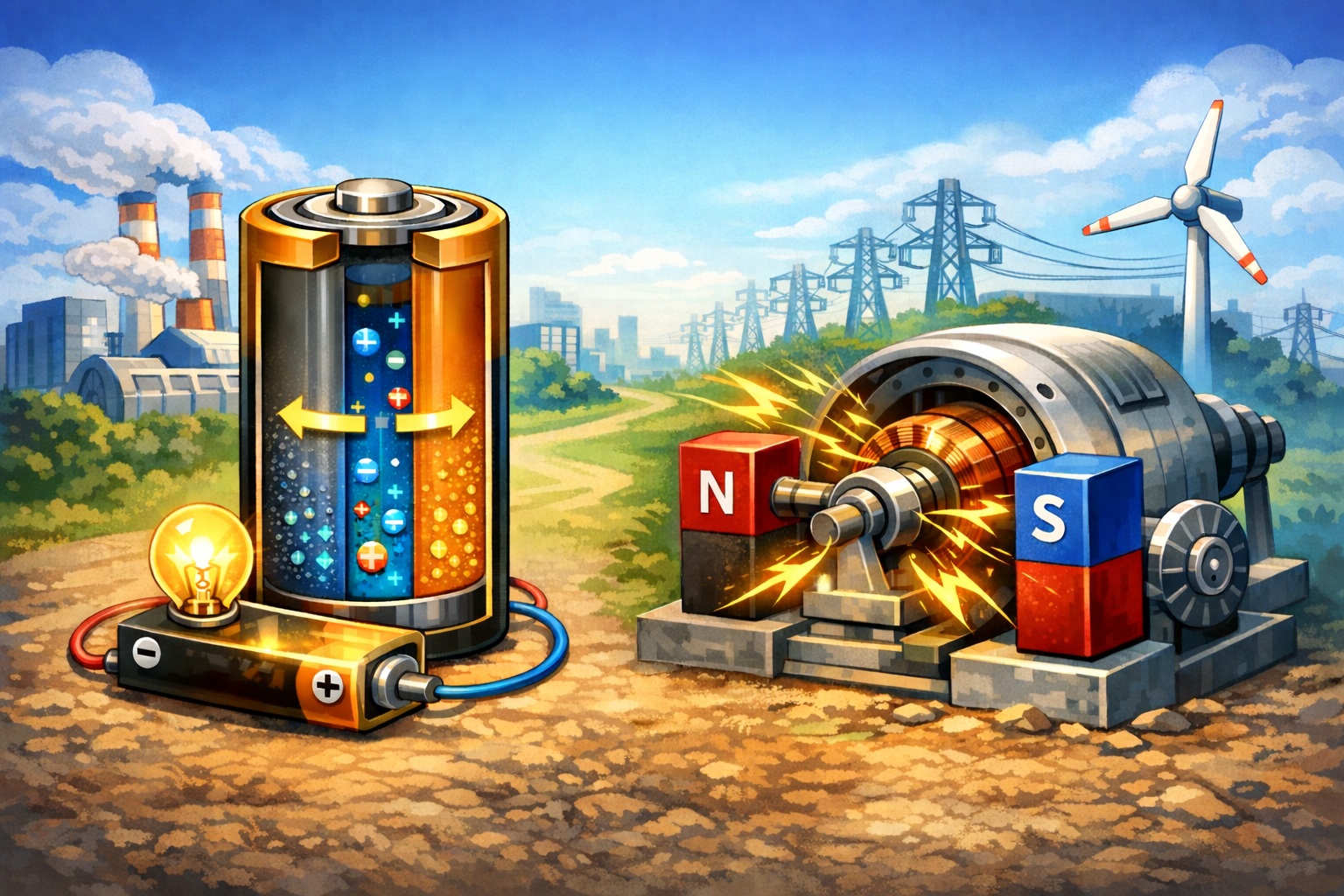 Skąd bierze się elektryczność